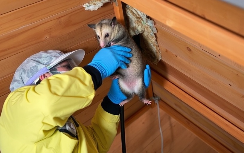 Roof & Ceiling Possum Removal in Lara